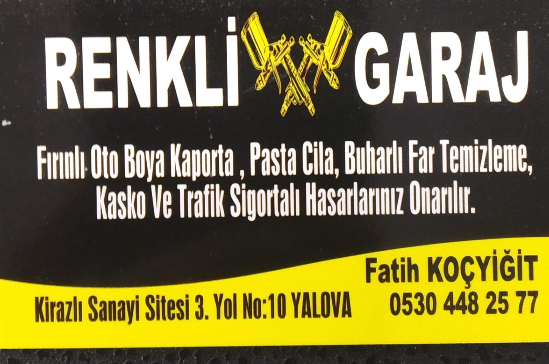 Fatih Garaj Oto Kaporta Boya Yalova