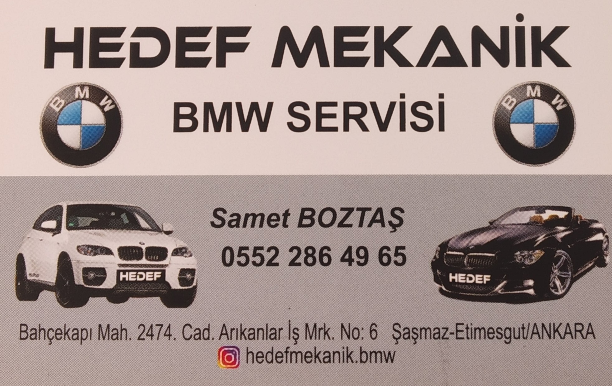 Hedef Mekanik BMW Özel Servis Şaşmaz