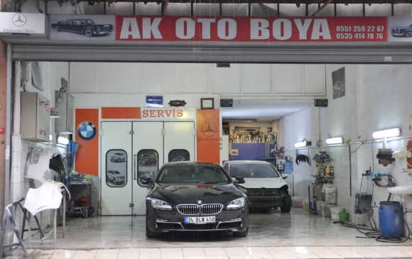Ak Oto Kaporta Boya Servisi Topkapı