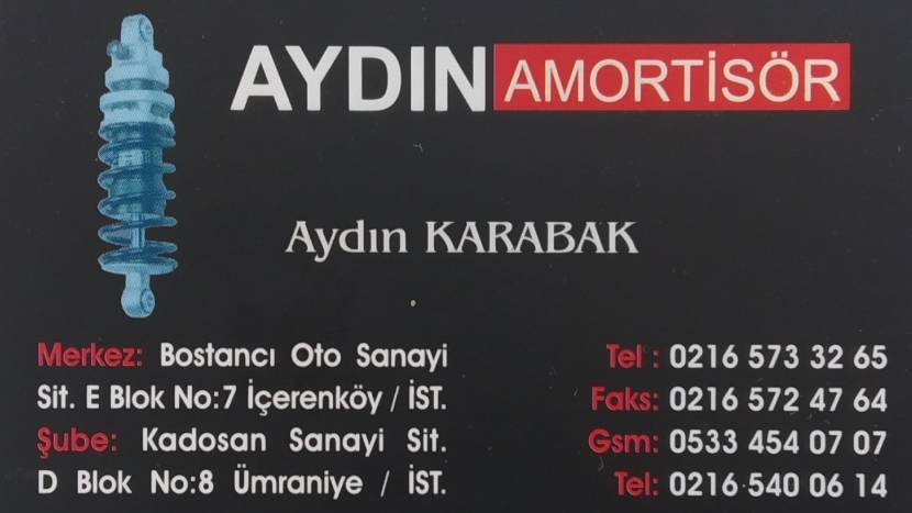 Aydın Amortisör Kadosan