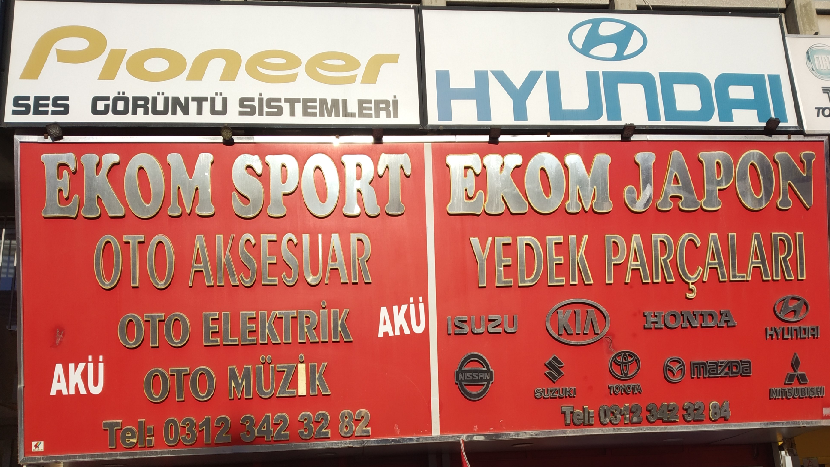 Ekom Otomotiv Japon Kore Yedek Parça Ankara